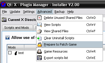 Prepare Patch